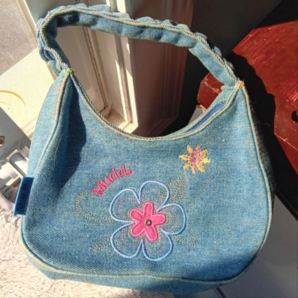 Super rare vintage y2k mudd denim bag